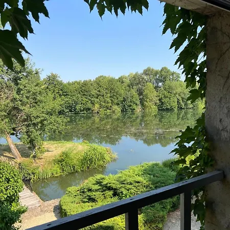 Ferienhaus Au Bord Du Loir- Peche - Velo - Nature - Moments En Famille *